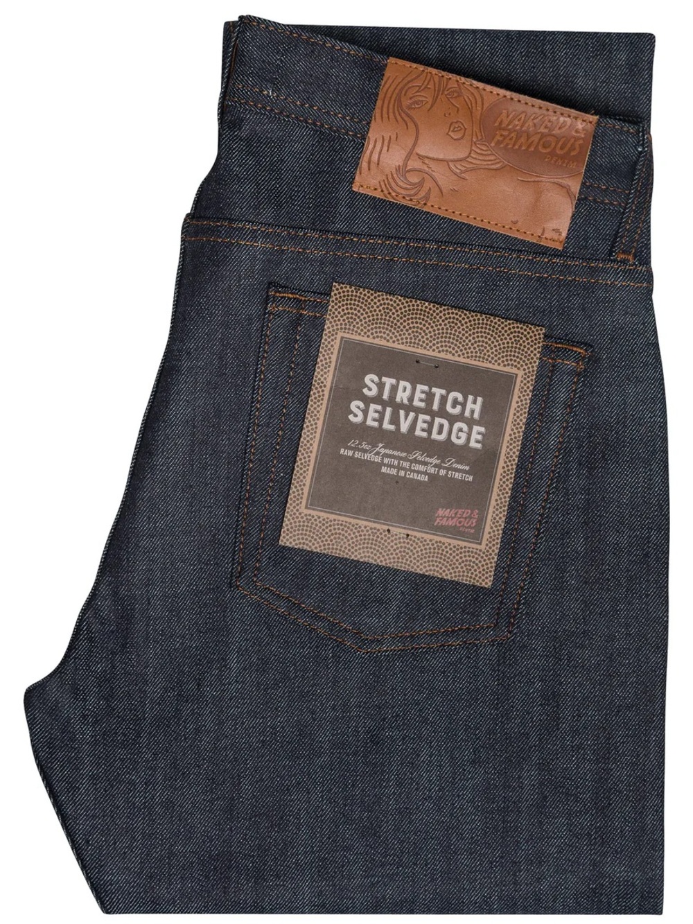 Naked & Famous Denim Men's WEIRD GUY Stretch Selvedge